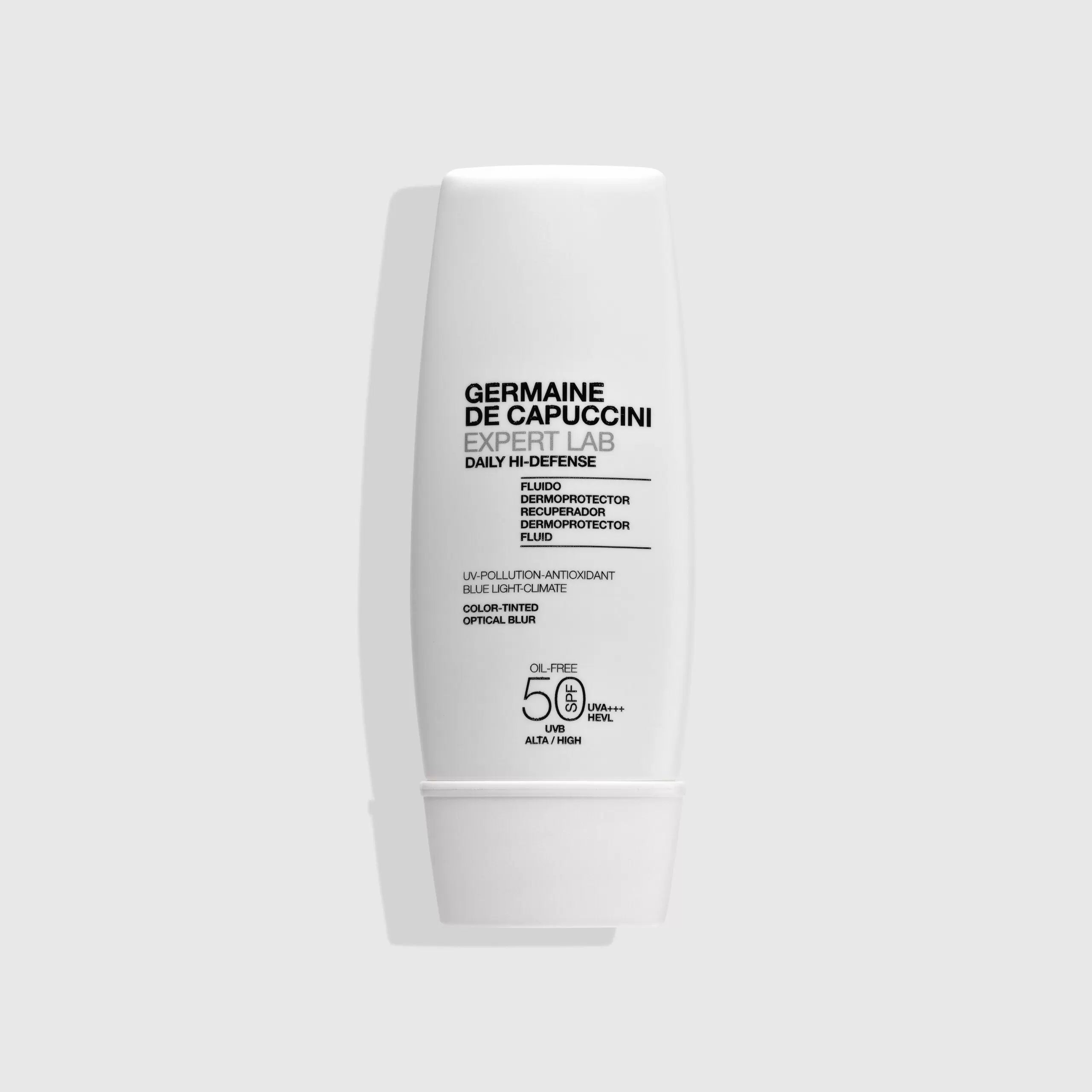 Daily Hi-Defense Fluido SPF 50- Factor Solar con Color | Protección Antipolución y Antioxidante