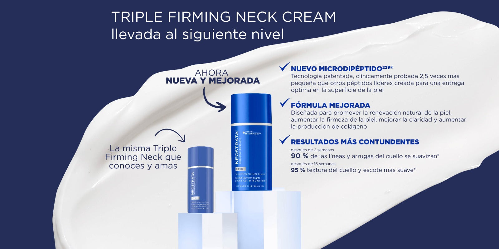 Triple Firming Neck MDP Cream - Crema para cuello y escote con efecto lifting ★ BEST UP ★