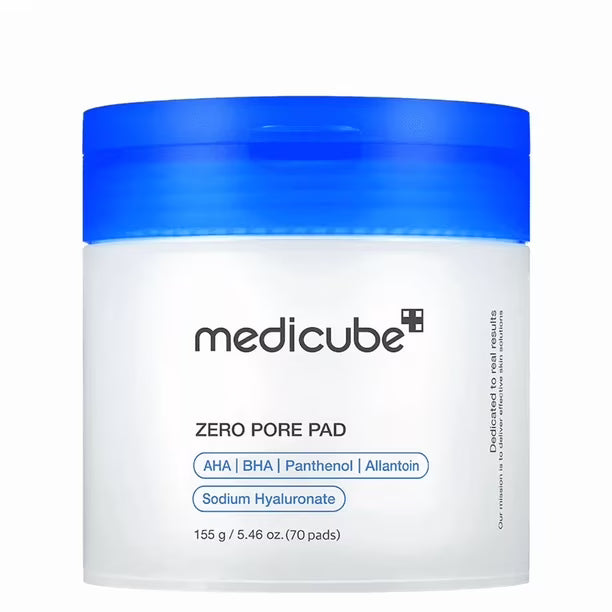 Medicube Zero Pore Pad 2.0 - Pads exfoliantes para poros dilatados y control de sebo