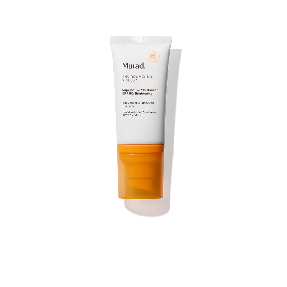 Superactive Moisturizer SPF 50: Brightening - Hidratante Facial con Vitamina C SPF 50 | Ilumina y Protege