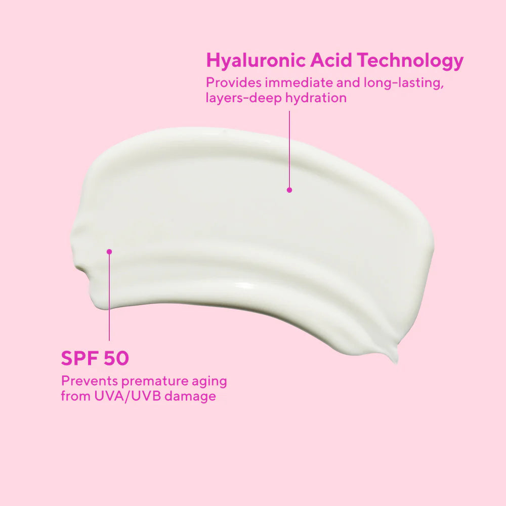 SUPERACTIVE MOISTURIZER SPF 50: HYDRATING / Crema que otorga hidratación profunda, refuerza barrera cutánea y protege del sol con protección física.