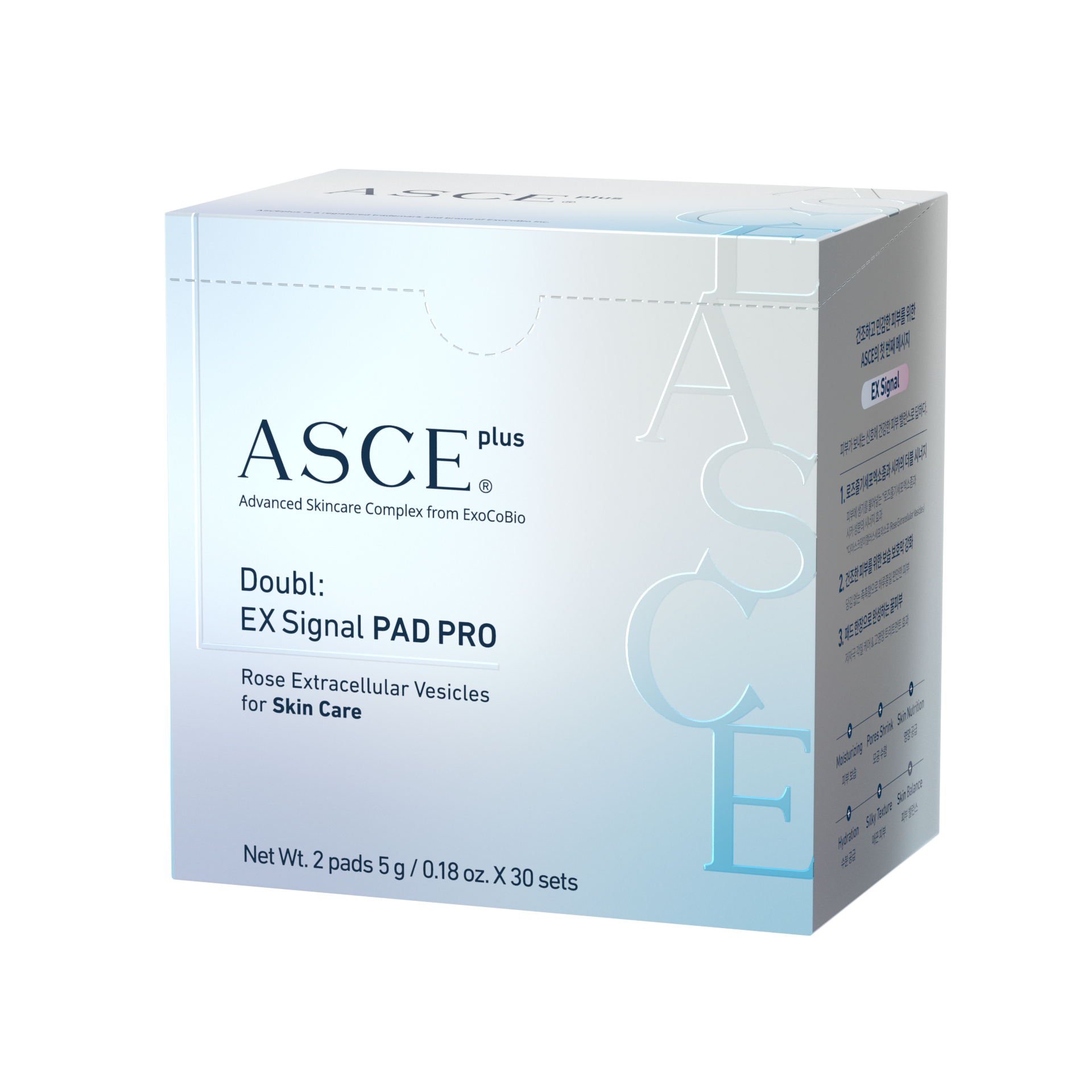 Asce Plus Doubl EX Signal Pad Pro - Pads tónicos con exosomas