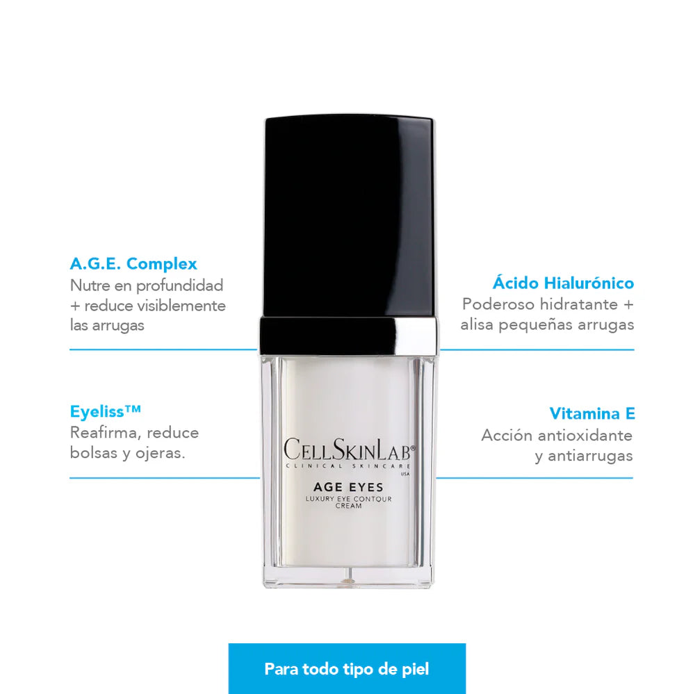 Age Eyes Cream CSL 15ml / Reducción de bolsas, ojeras y arrugas en el contorno de los ojos