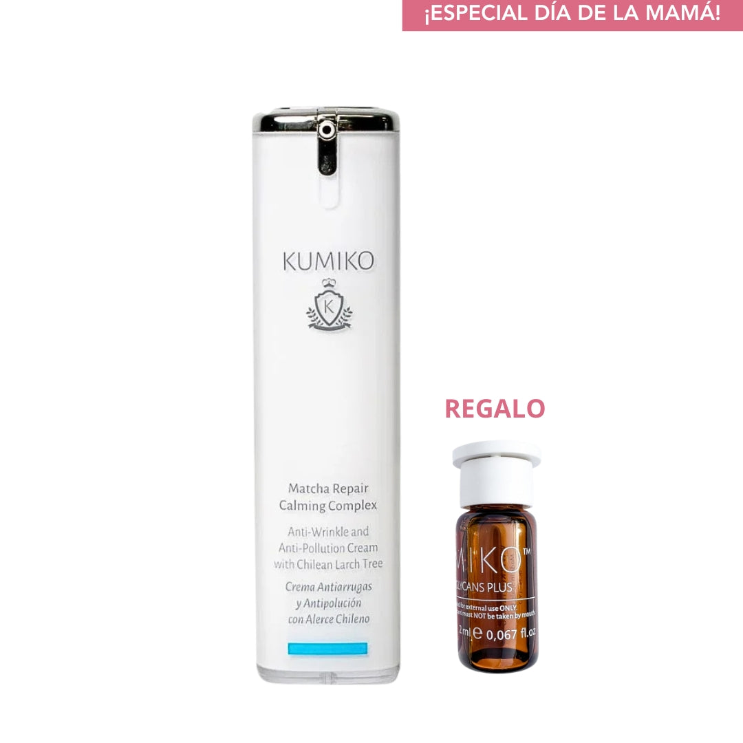 Matcha Repair Calming Complex + Ampolla de Regalo - Crema de tratamiento antiedad para pieles sensibles con probióticos