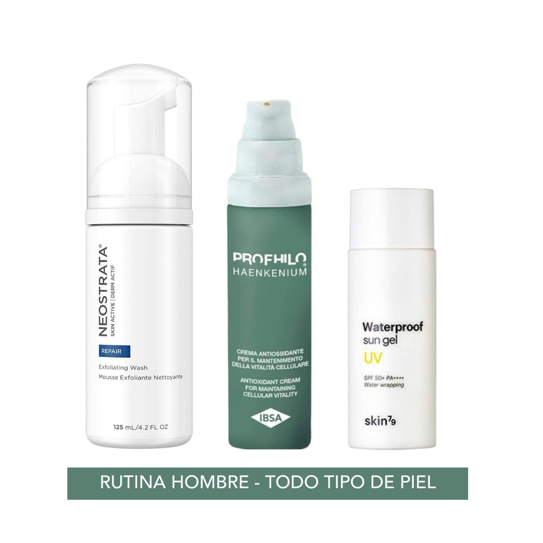 Rutina Completa para Hombre - Todo tipo de piel