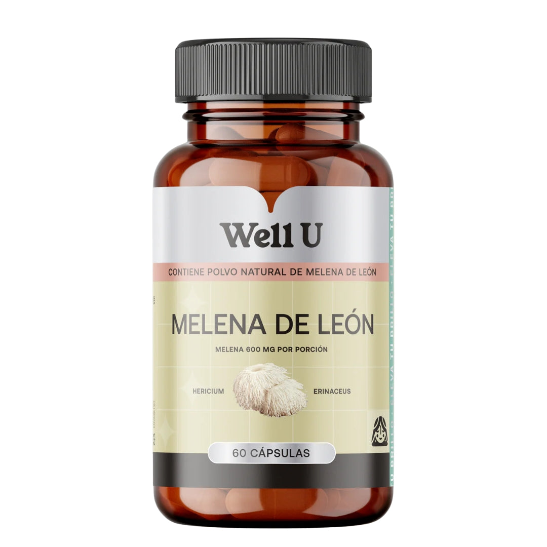 Melena de León - Suplemento Alimentario para apoyar tu salud cerebral, digestiva e inmunológica