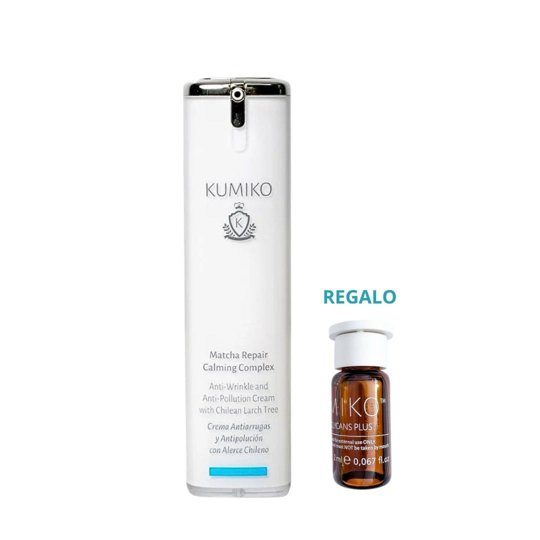 Matcha Repair Calming Complex + Ampolla de Regalo - Crema de tratamiento antiedad para pieles sensibles con probióticos