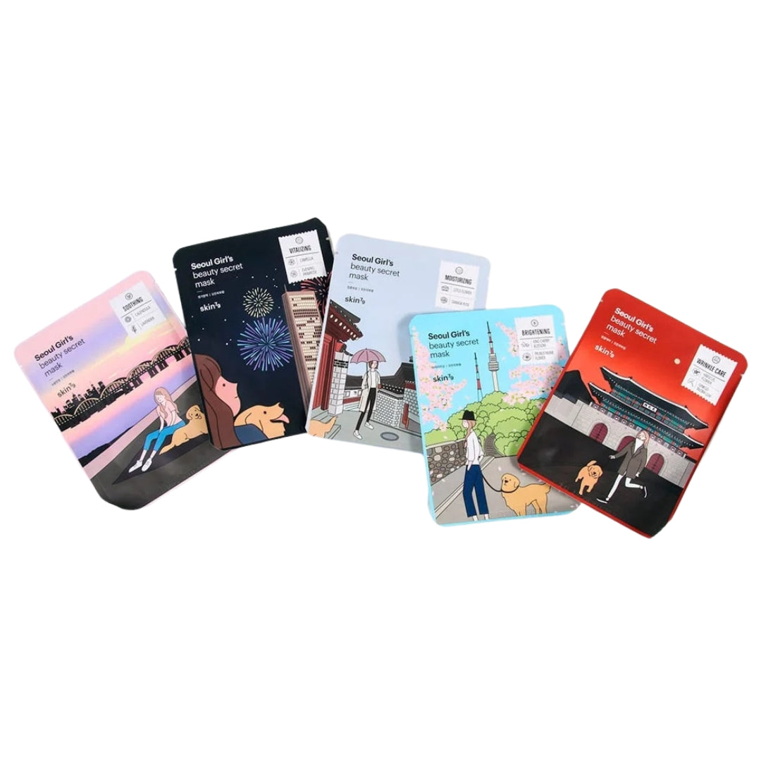 Mascarillas Hidratantes Seoul Girl Skin 79 - Hidratantes, calmantes y nutritivas