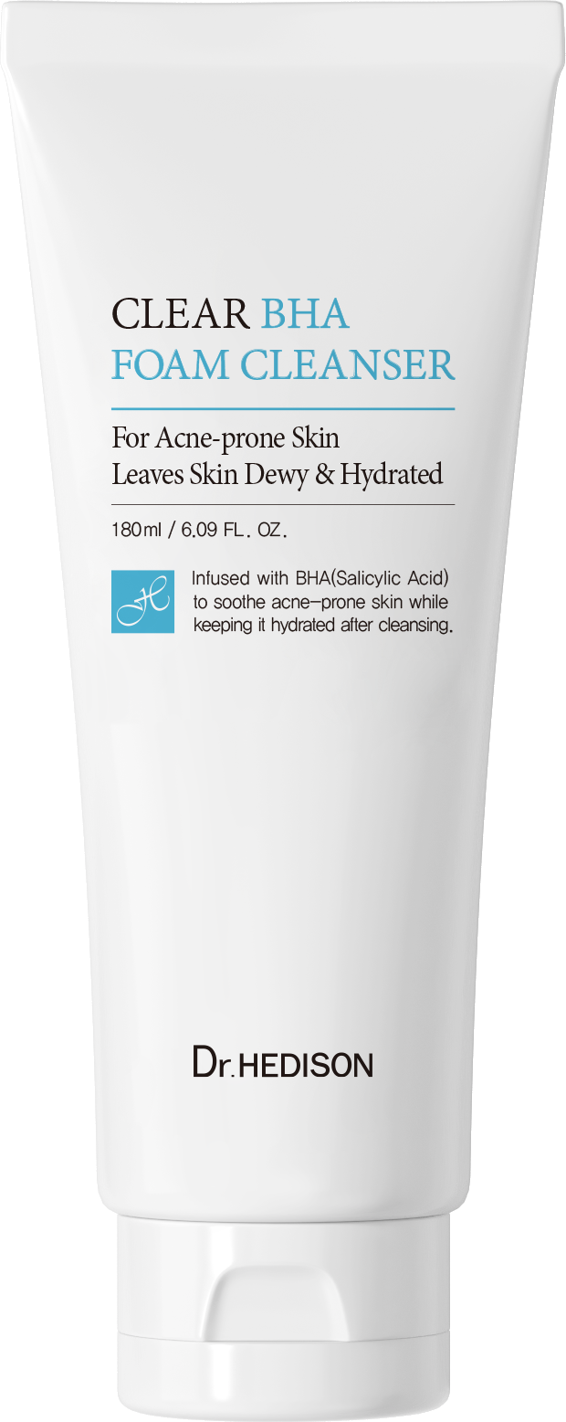 Clear BHA Dr. Hedison - Limpiador Facial control grasitud para pieles sensibles