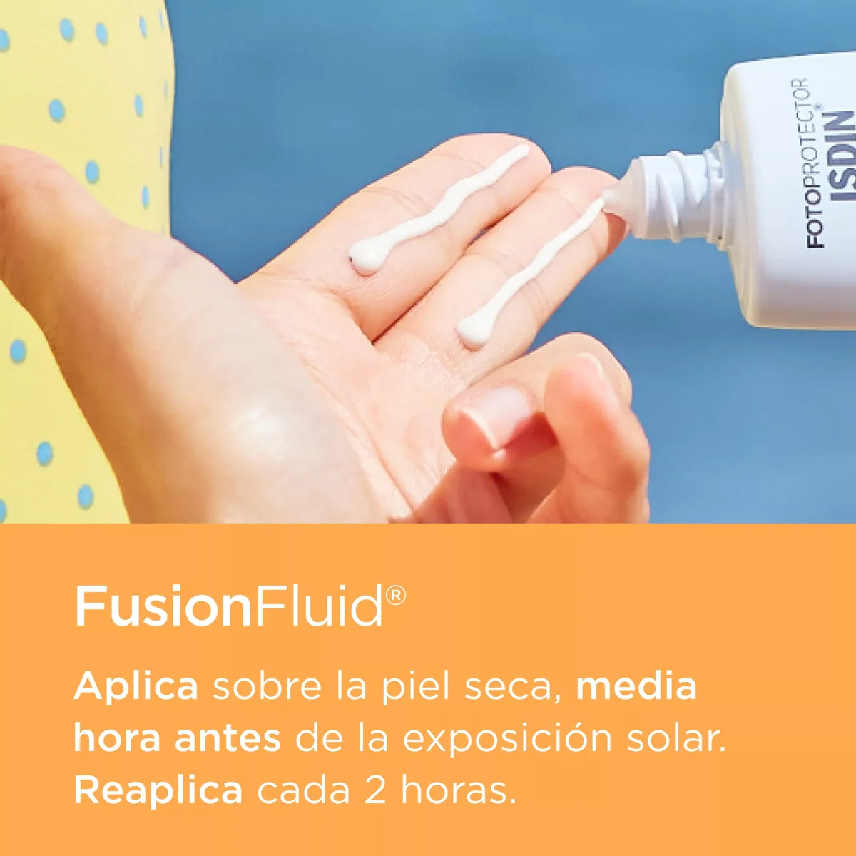 Fotoprotector Fusion Fluid SPF 50+