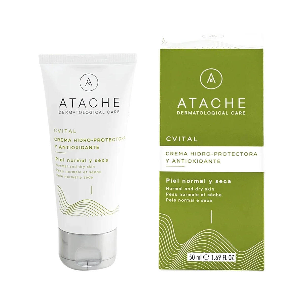 Crema Hidro-Protectora y Antioxidante C-Vital - Crema Antioxidante Hidratante Piel Normal a Seca