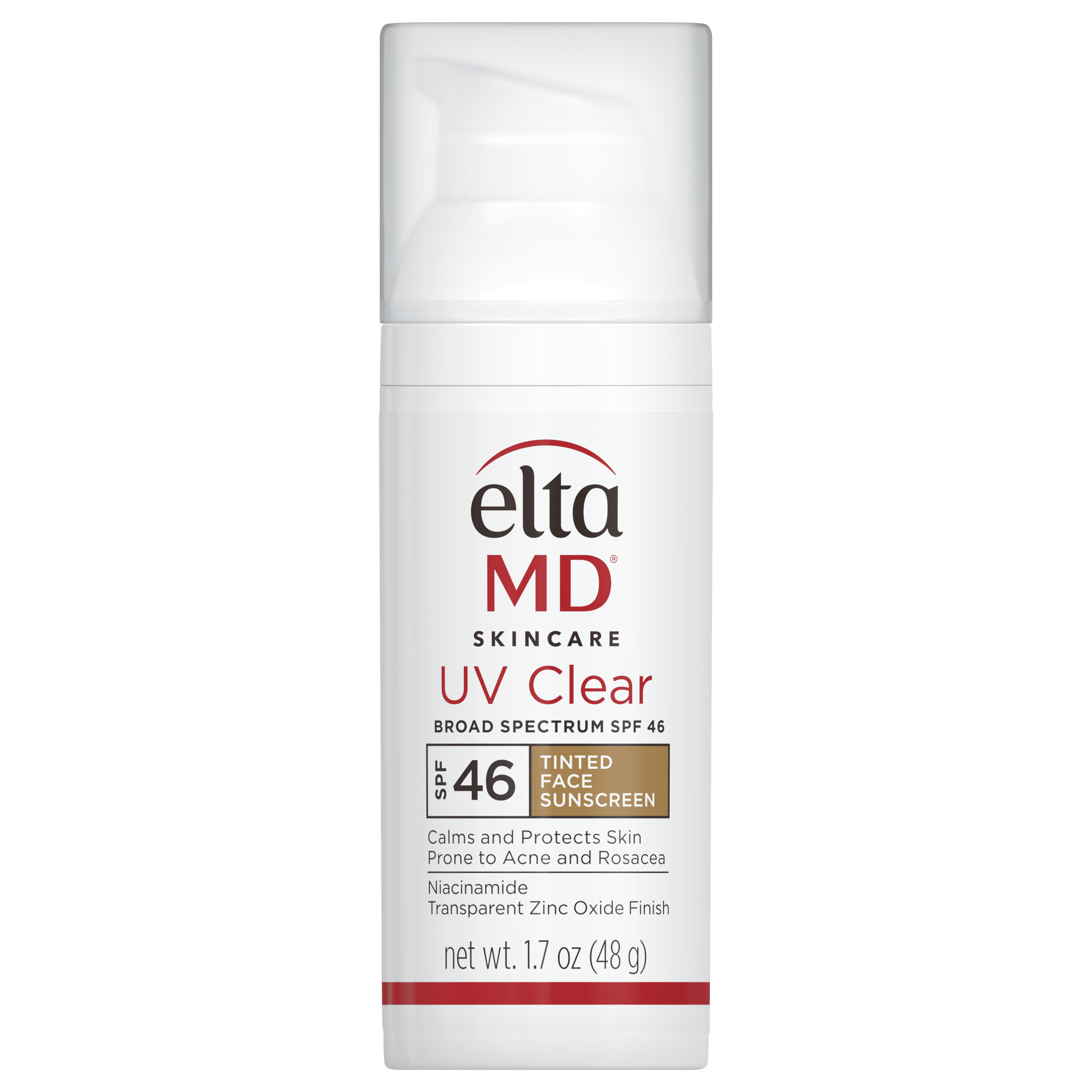 UV Clear SPF 46 con Color / Protector Solar para piel grasa, mixta, acné y rosácea #1 ventas en USA ★ BEST UP ★