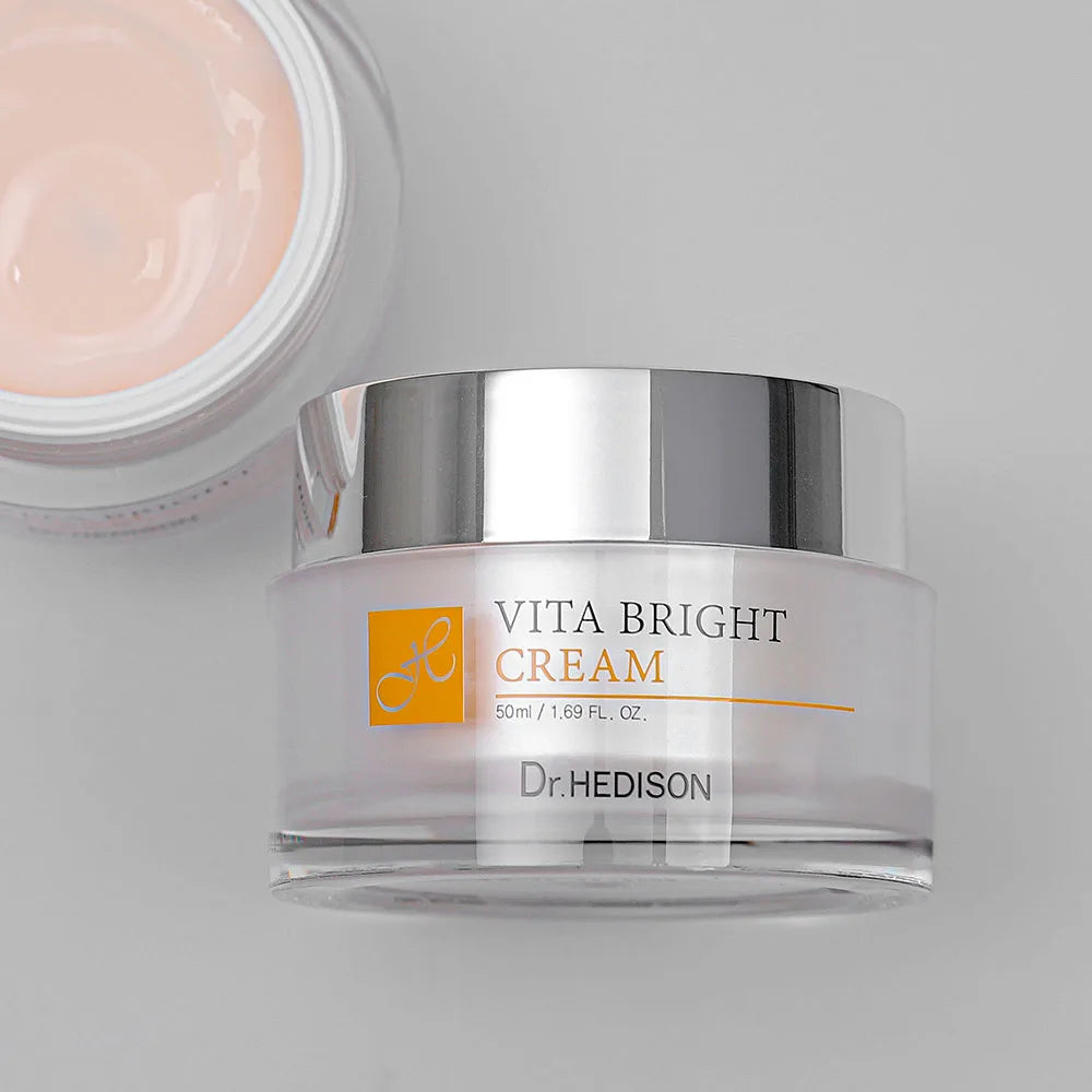 Vita Bright Cream Dr. Hedison - Crema facial iluminadora y antioxidante
