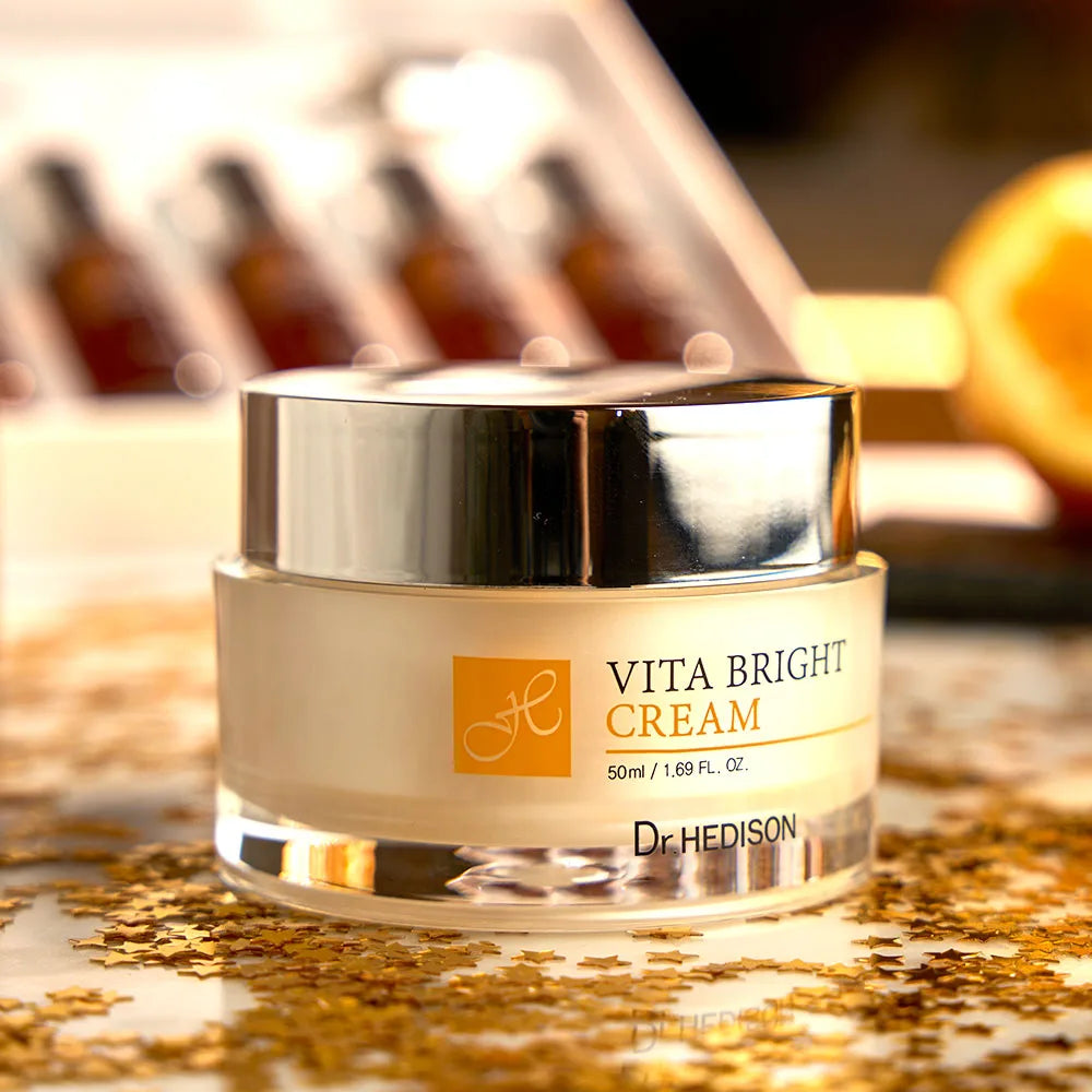 Vita Bright Cream Dr. Hedison - Crema facial iluminadora y antioxidante