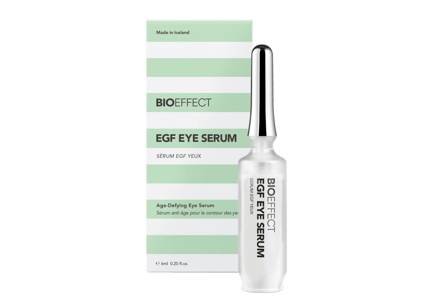 Bioeffect EGF Eye Serum 6 mL - Sérum Contorno de ojos rejuvenecedor y ultraligero con EGF (factores de crecimiento) y Ácido Hialurónico