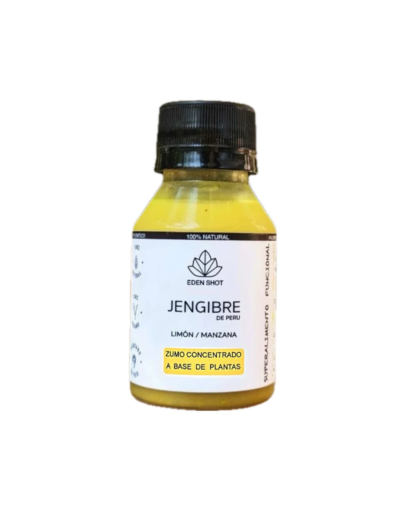 Eden Shots 1 UNIDAD - Shots naturales antiinflamatorios, mejora defensas, energizantes y revitalizantes / 3 fórmulas naturales
