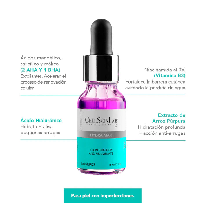 Hydra Max 15ml / Potente Serum Hidratante