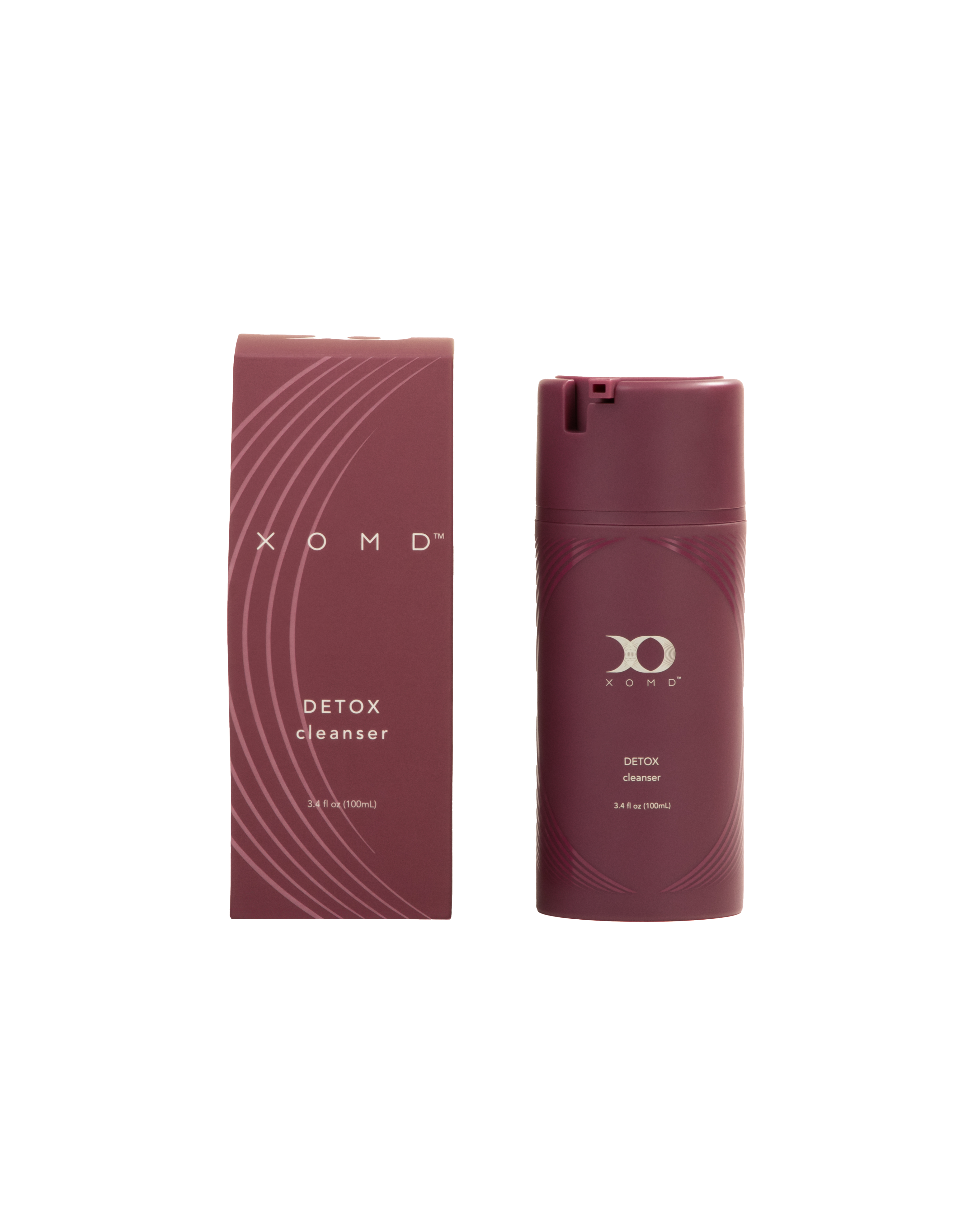 Detox Cleanser XOMD - Limpiador desmaquillante uso AM y PM sin resecar la piel