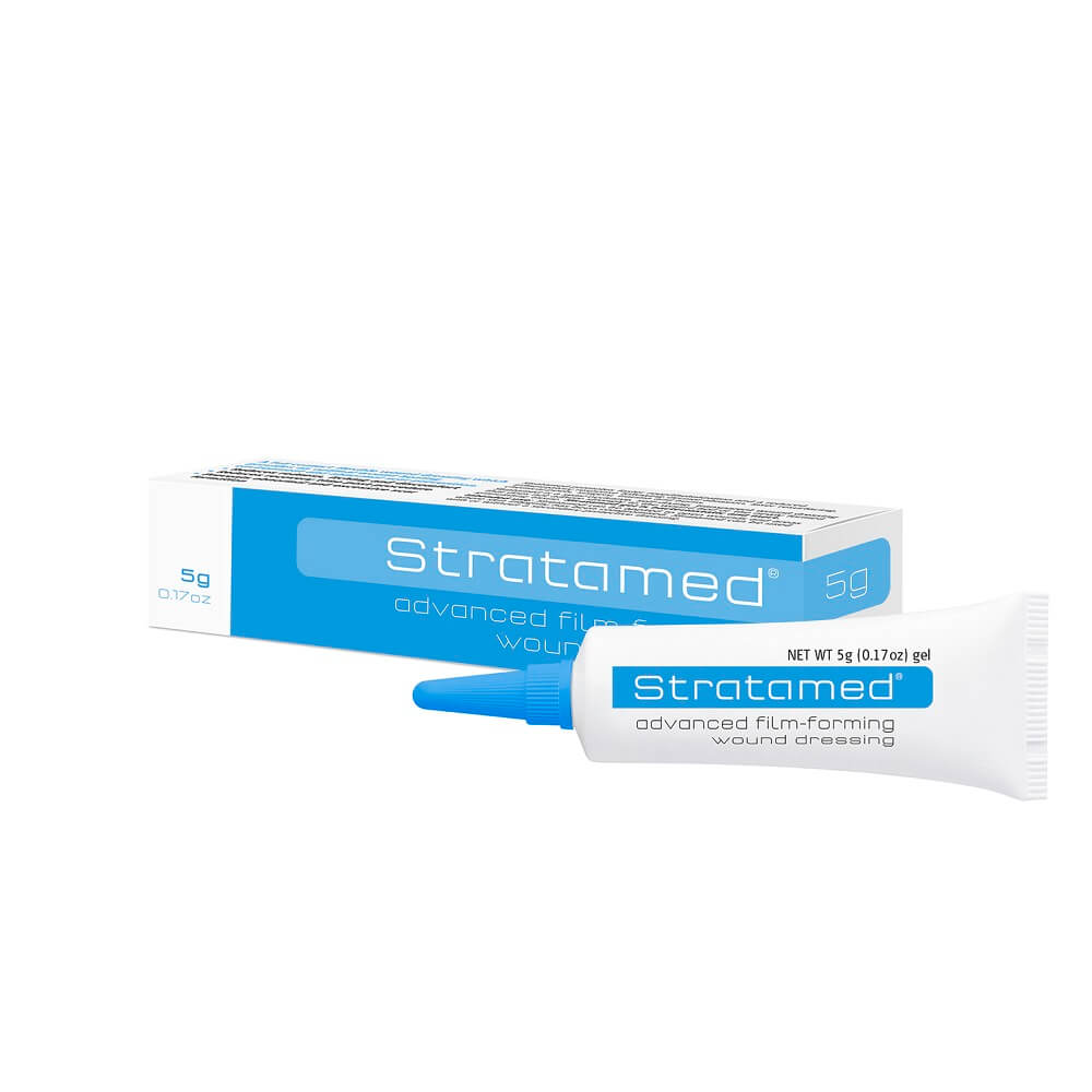 Stratamed - Gel para Cicatrización y Prevención de Cicatrices | Heridas abiertas y recién cerradas