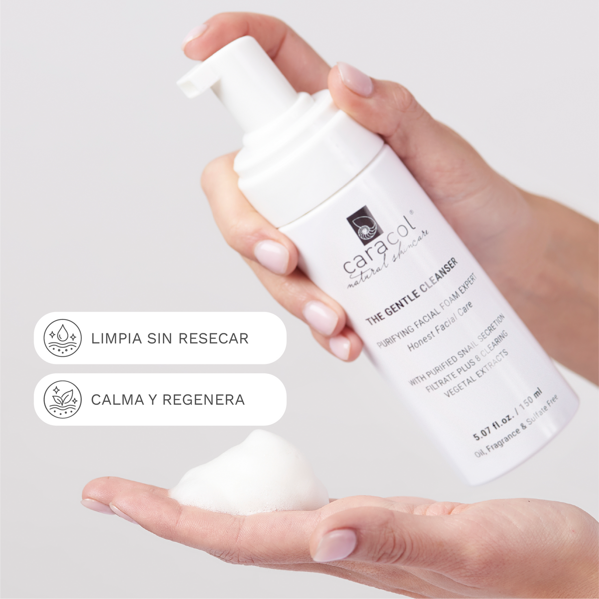 The Gentle Cleanser Foam - Suave Mousse de Limpieza de Rostro