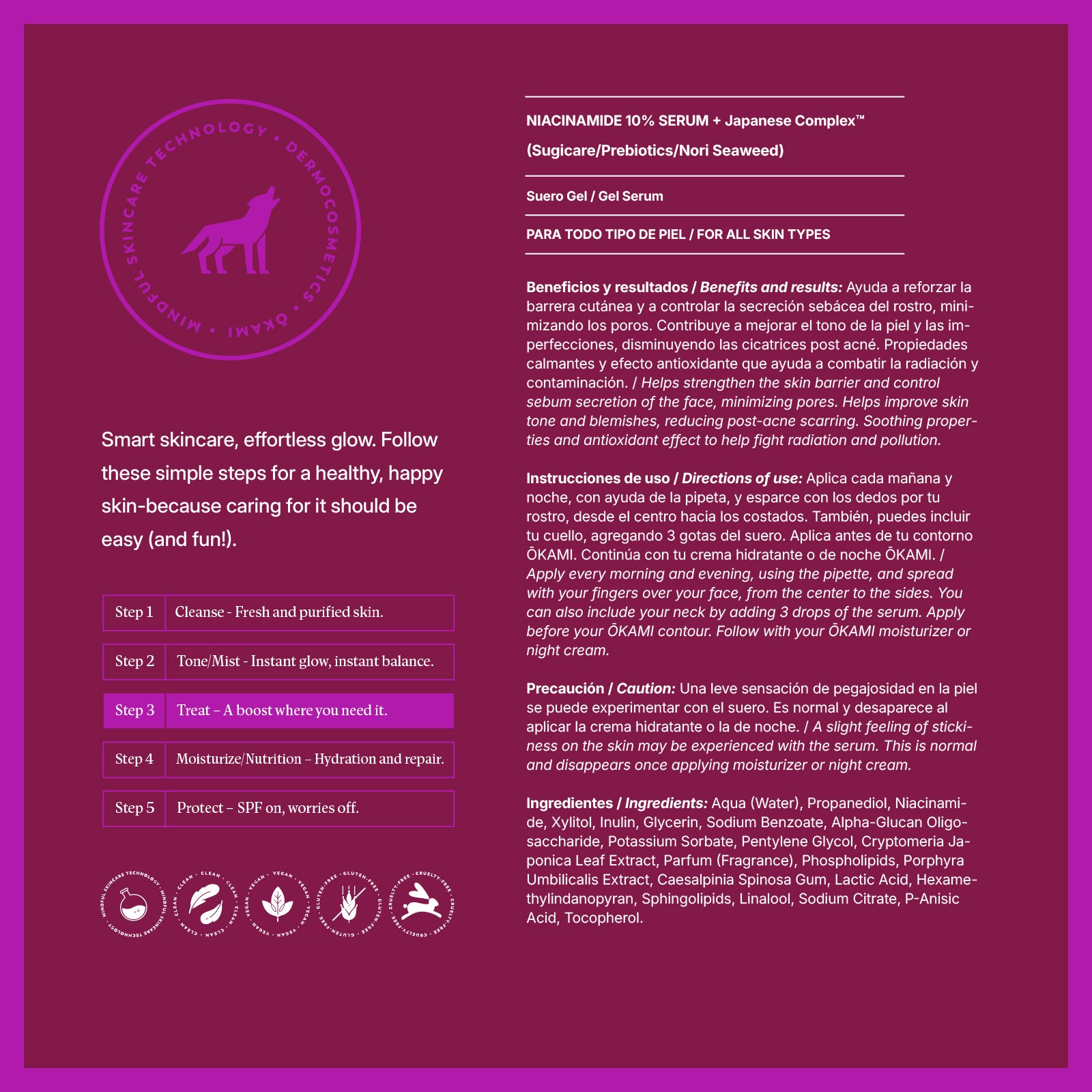 Niacinamide 10% Serum - Paso 3 Serum con Niacinamida