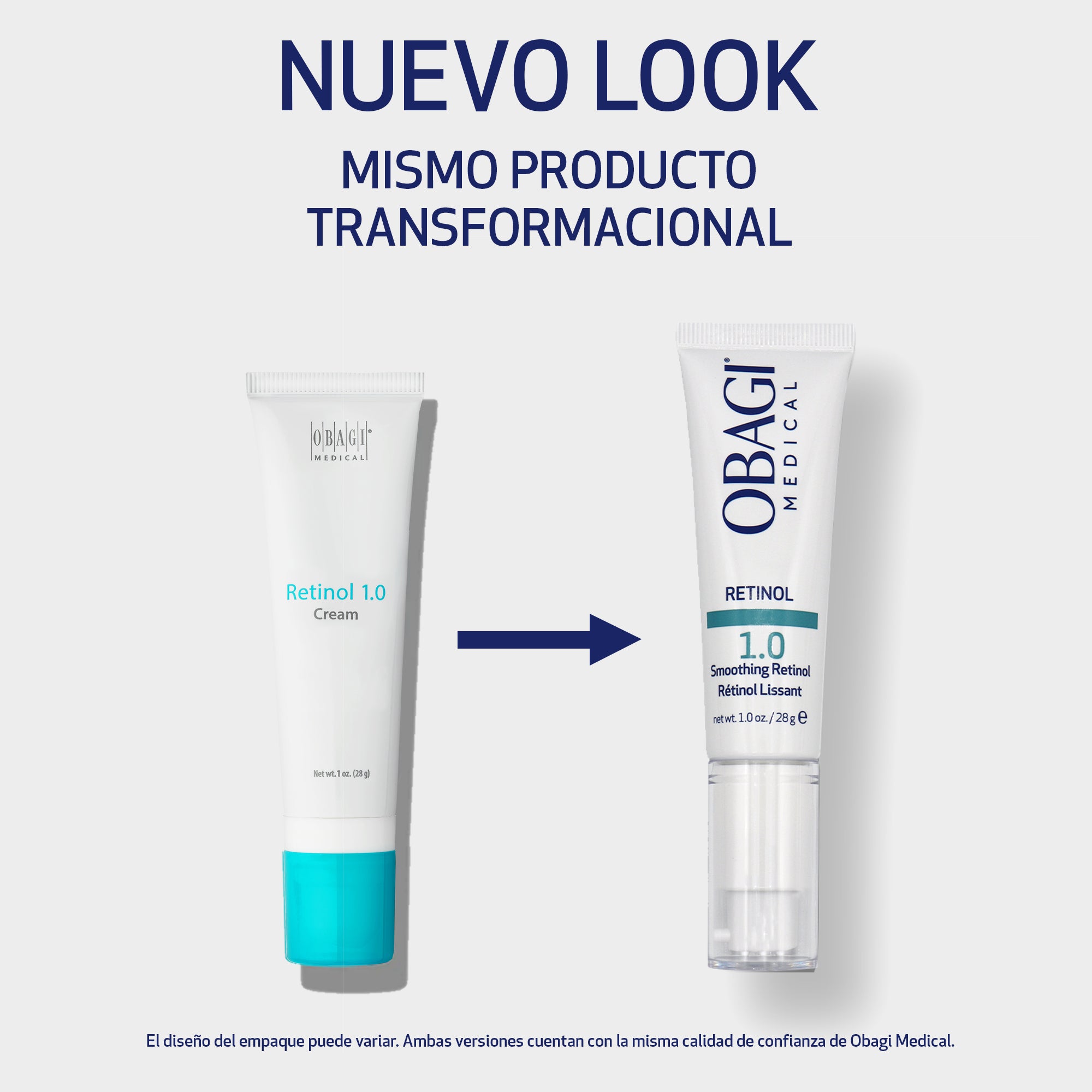 Retinol 1.0 en crema de liberación gradual - Retinol de alta concentración que minimiza la apariencia de líneas finas y arrugas