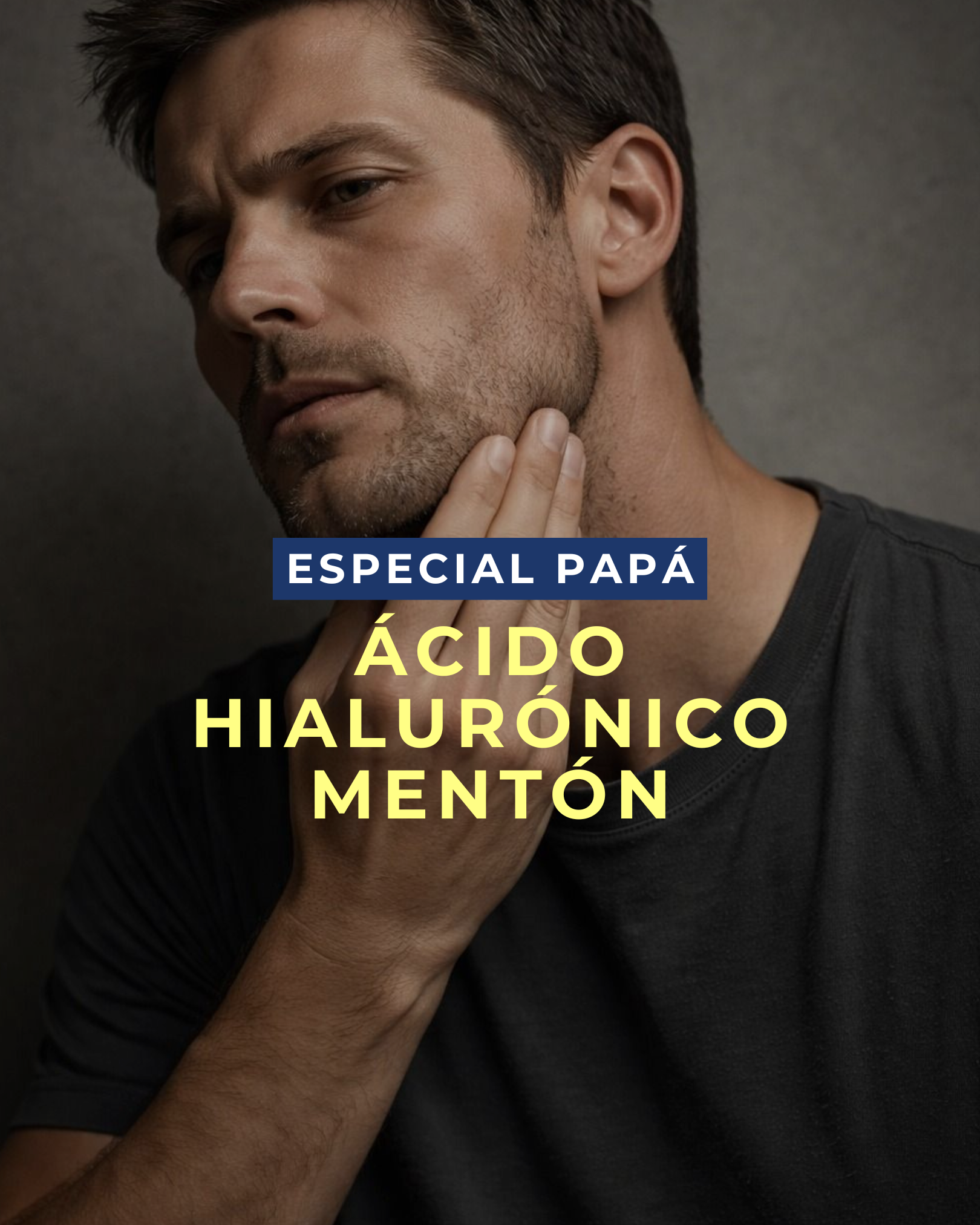 Mentón Masculino con Ácido Hialurónico: define tu mandíbula, proyecta tu mentón y mejora la armonía de tu rostro sin cirugía