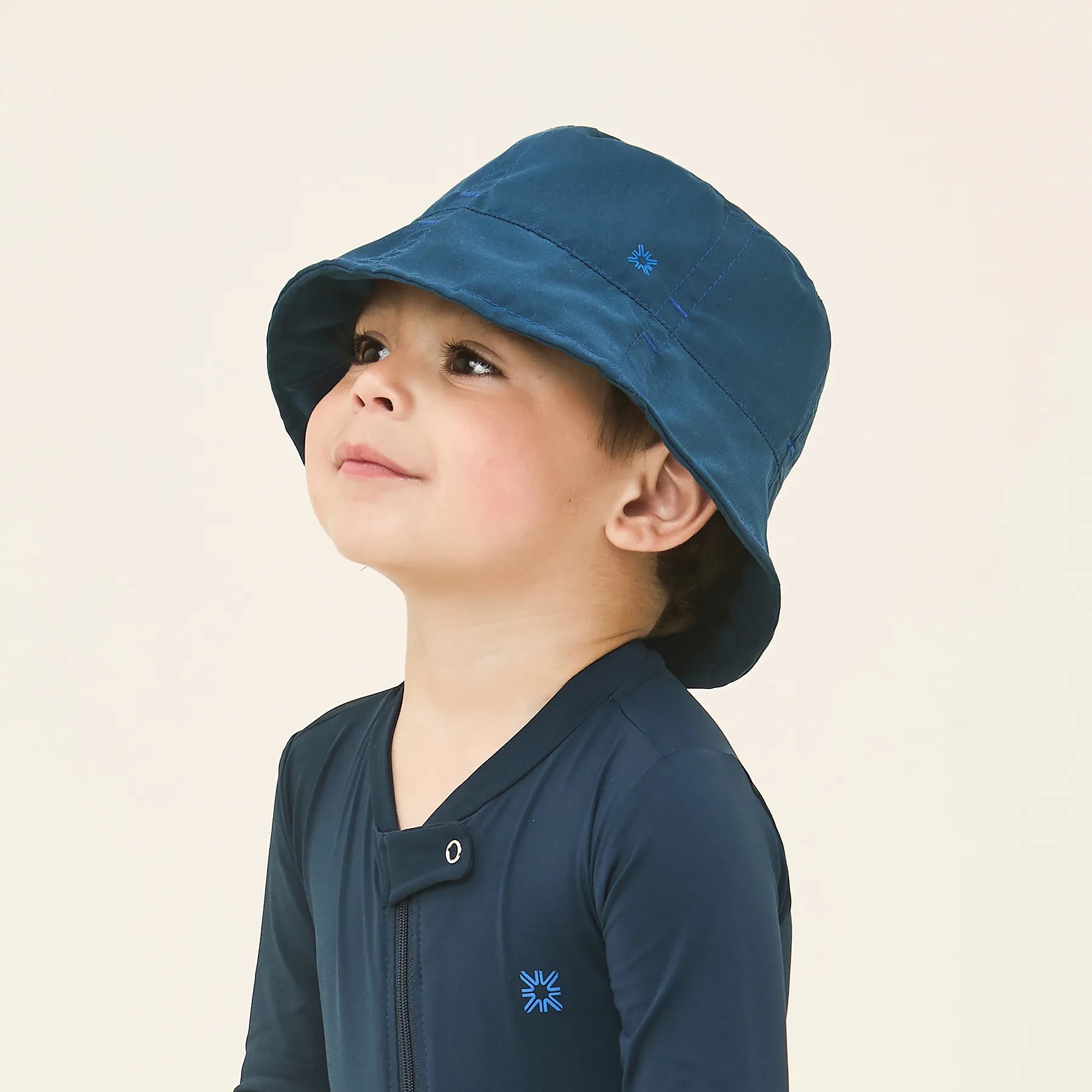 Sombrero Uv Napoli Kids AZUL MARINO - Protección UPF 50+
