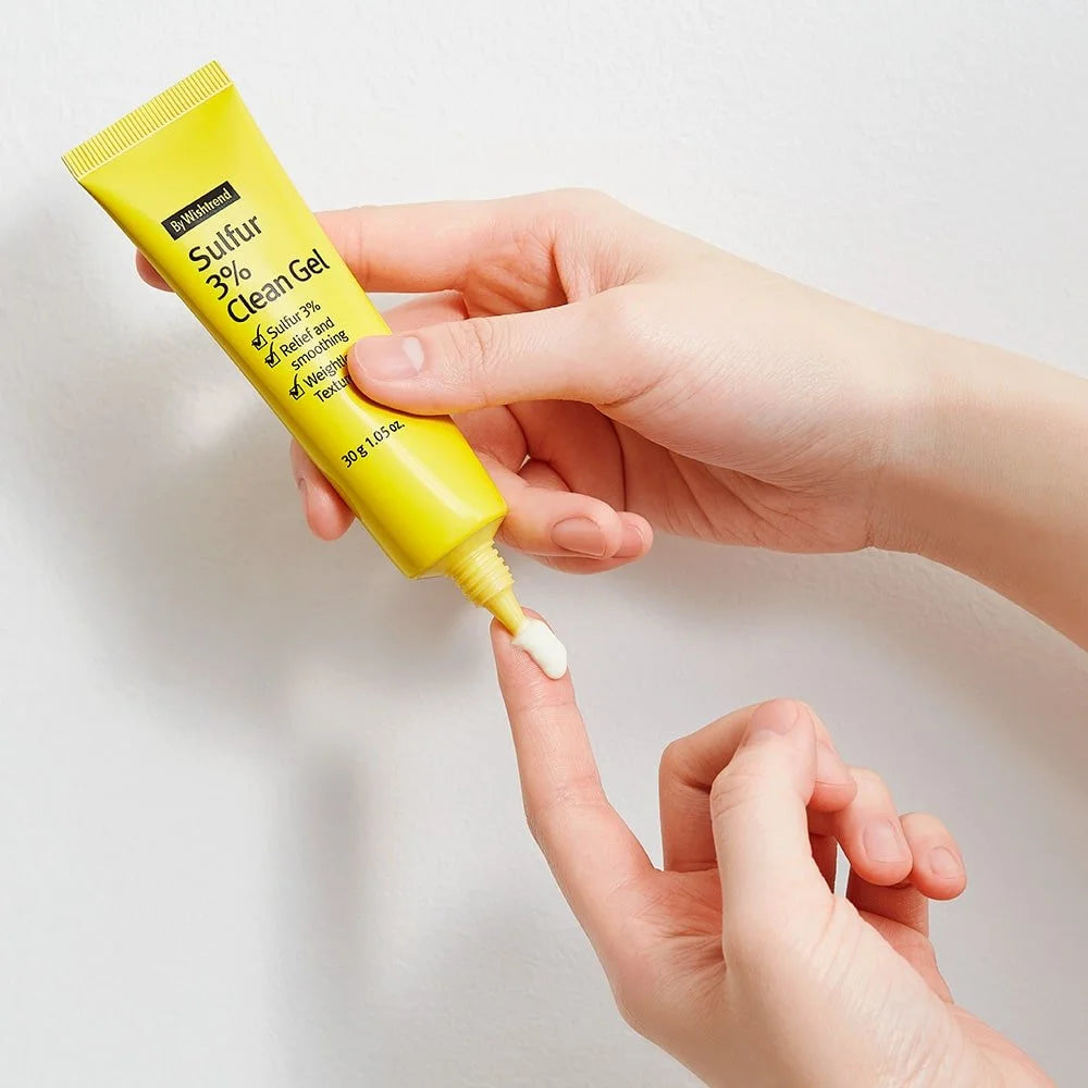 Sulfur 3% Clean Gel / Gel Puntual para tratamiento de brotes de acné