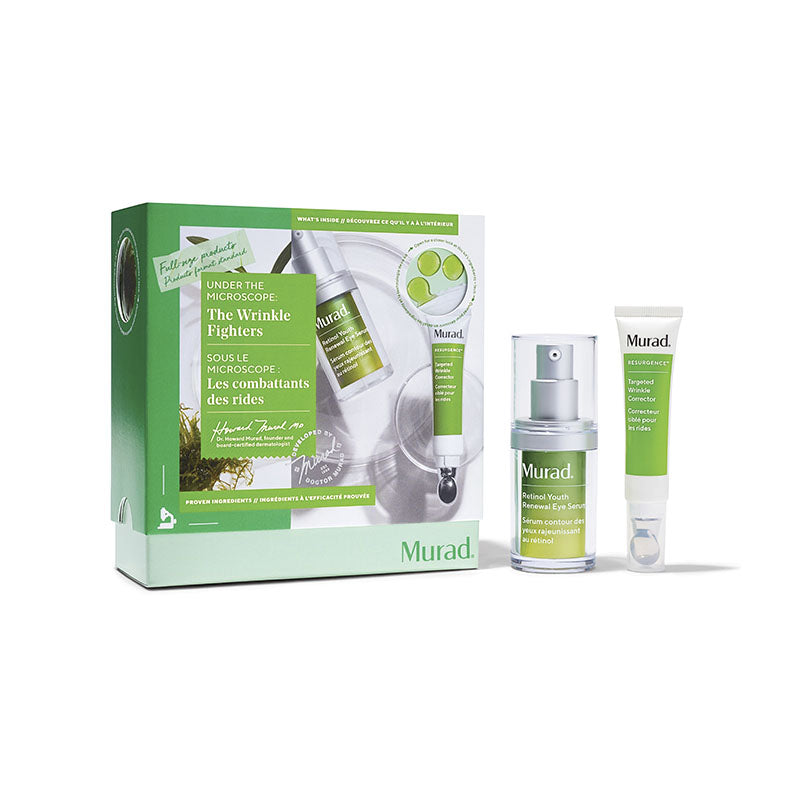 The Wrinkle Fighters / Dúo perfecto para arrugas ojos!