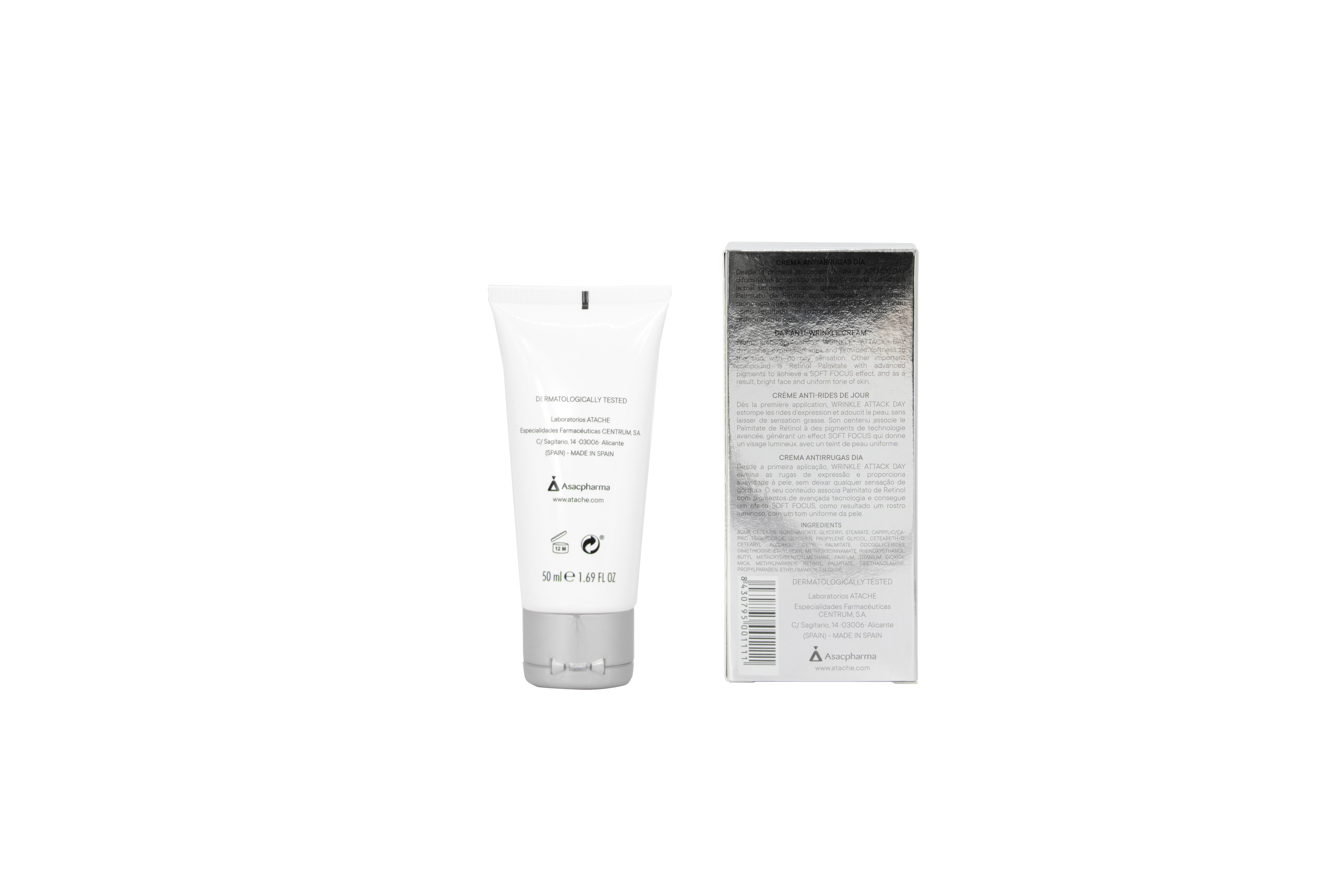Vital Age Wrinkle Attack Day - Crema Antiarrugas de Día
