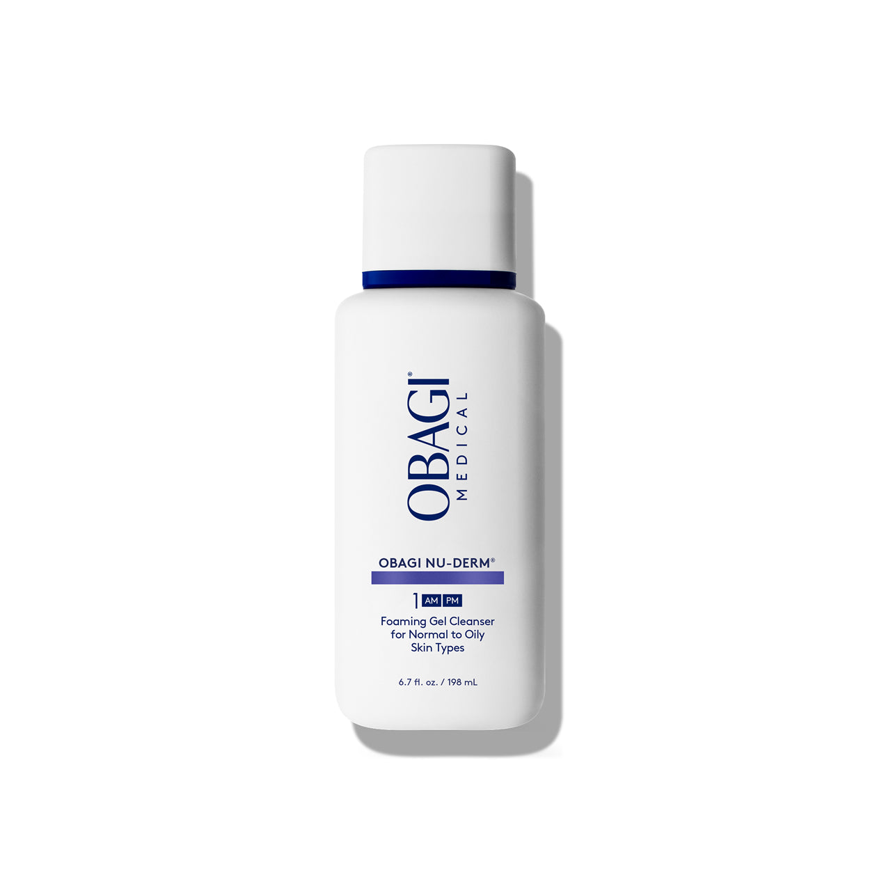 Nu-Derm Foaming Gel - Limpiador a base de gel que elimina suavemente el maquillaje y las impurezas diarias.