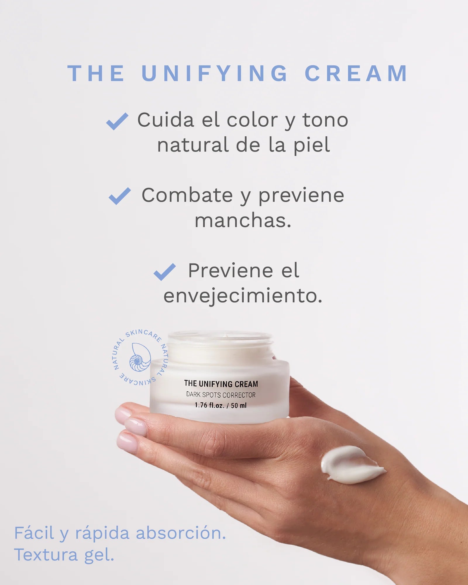The Unifying Cream - Crema Despigmentante Facial Antimanchas | Unifica el Tono de la Piel