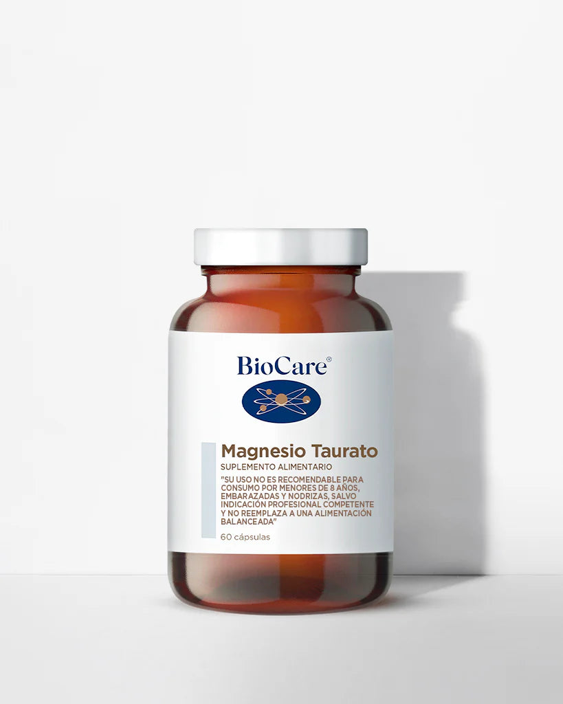 Taurato de Magnesio en cápsulas