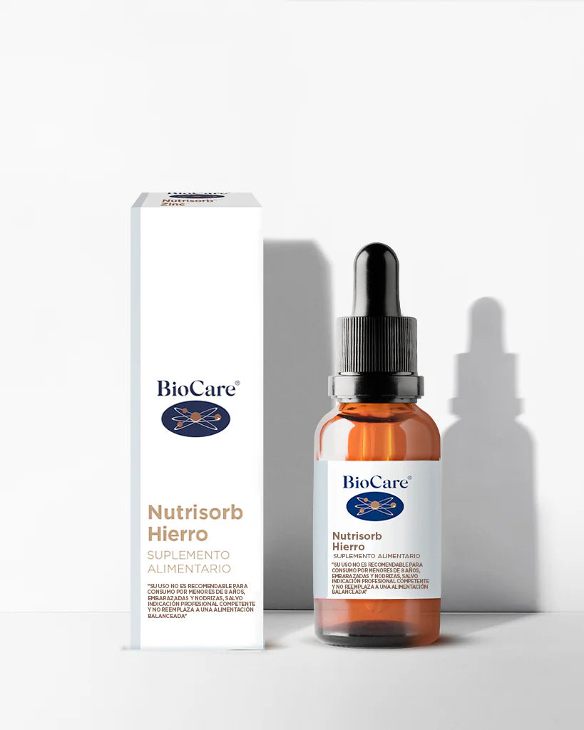 Nutrisorb Hierro en gotas / da energía y fortalece sistema inmune / 10 gotas 1 vez al día sin comida ideal