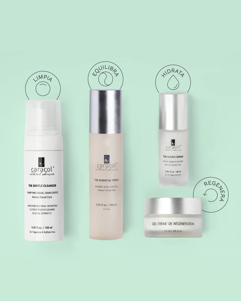 Pack Regenerador Rutina Pieles Mixtas a Grasas / Ilumina, regenera y equilibra