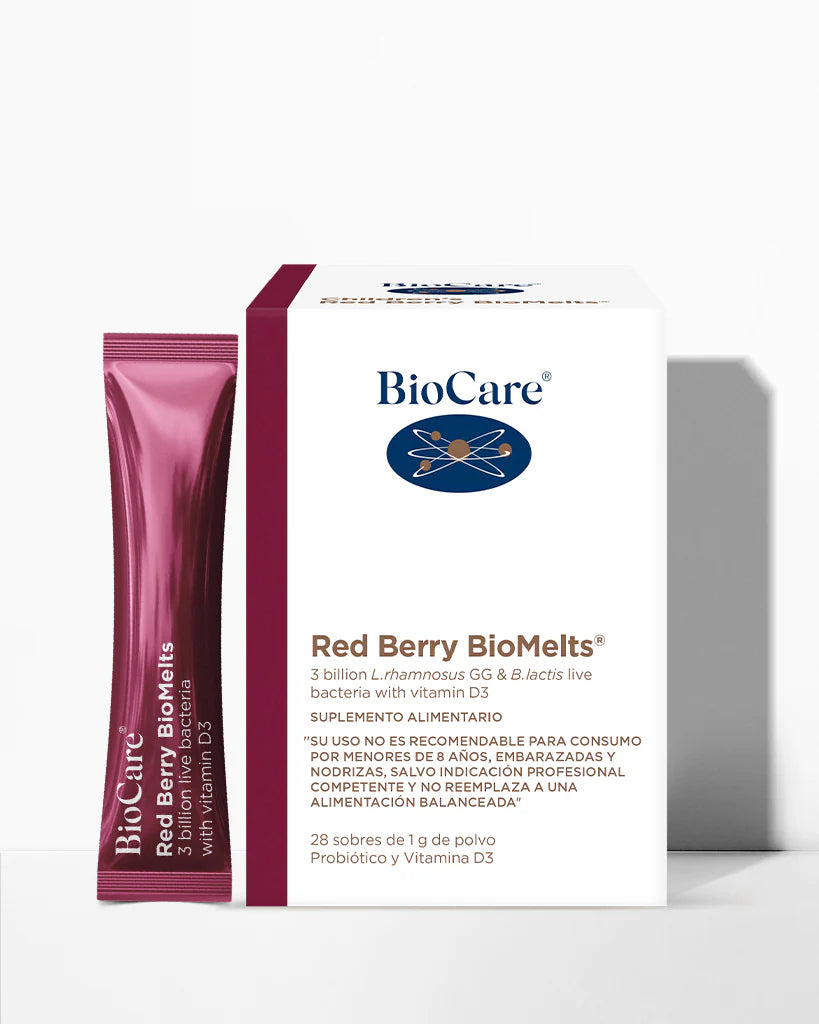 Red Berry BioMelts - Probiótico y D3 en sachet