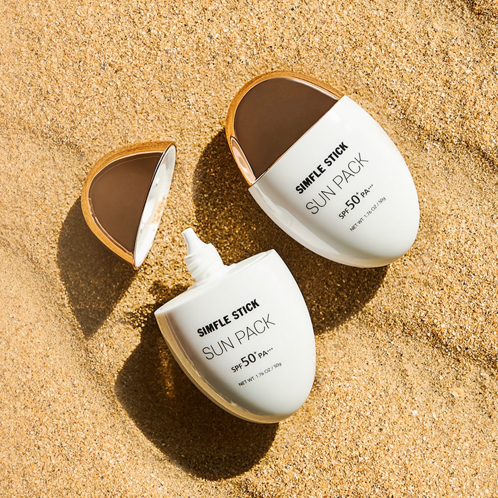 SUN PACK - Protector solar de biocelulosa SPF 50 +++ que te protege 10 horas