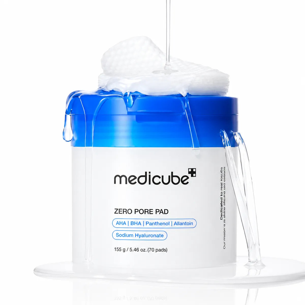 Medicube Zero Pore Pad 2.0 - Pads exfoliantes para poros dilatados y control de sebo