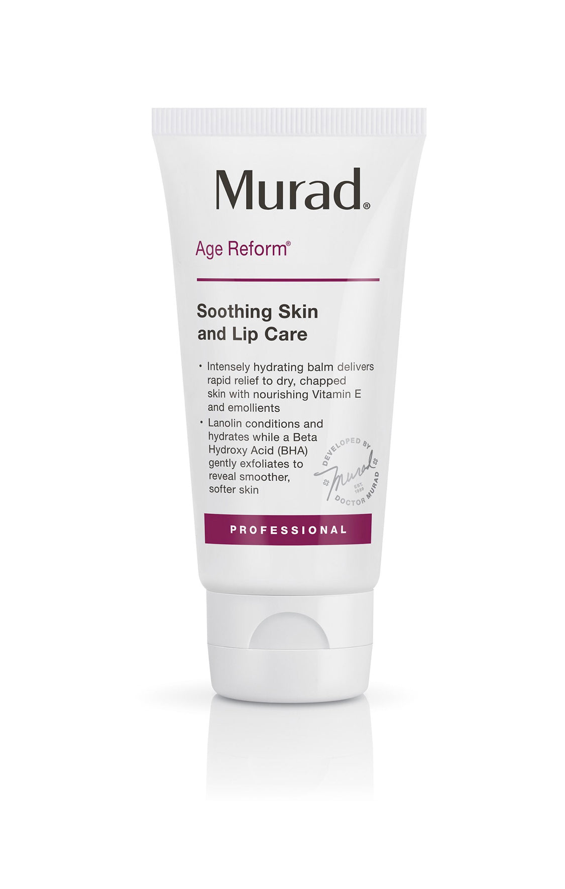 Soothing Skin and Lip Care - Unguento regenerador para zonas sensibles, arrugas código de barras y labios agrietados formato profesional grande ★ BEST UP ★