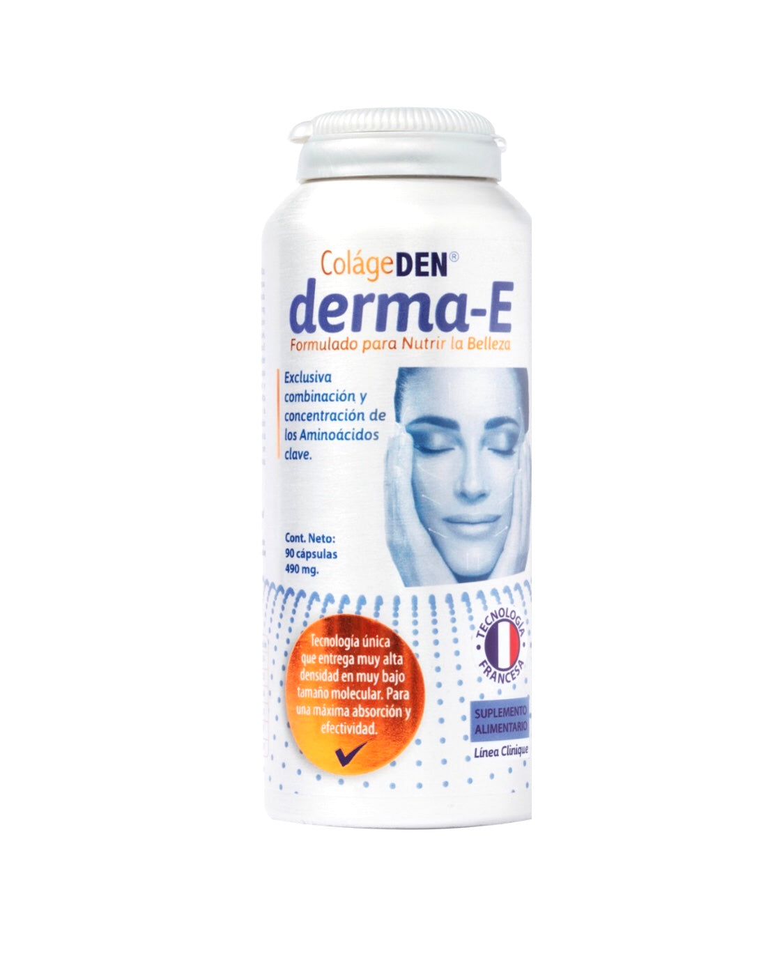 Derma-E - Suplemento de colágeno hidrolizado + vitaminas que mejoran calidad de piel desde adentro
