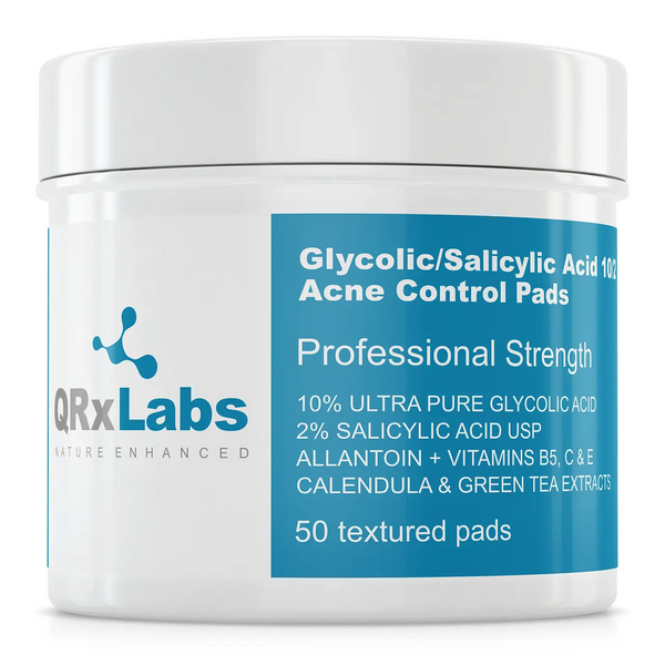 Glycolic/Salicylic Acid 10% Control Pads / Pétalos de Glicólico