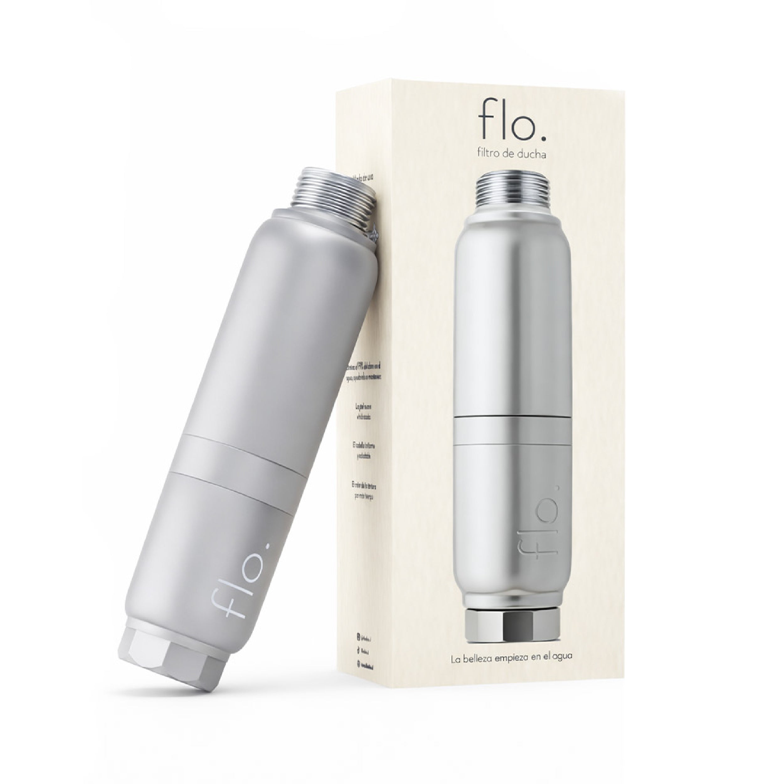 flo. Filtro de Ducha Anticloro | Elimina 99% del Cloro y Protege Piel y Pelo - Variedad de colores!!! Elige el tuyo!