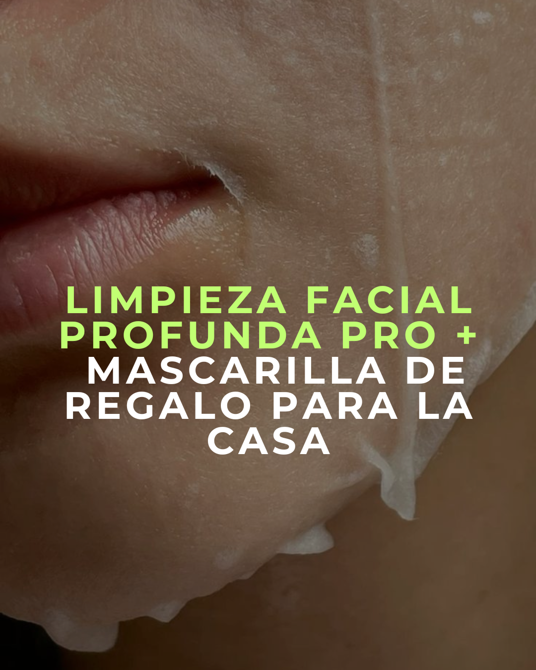 Limpieza Facial Profunda Pro + Mascarilla de Exosomas de Regalo: limpieza profesional en cabina con regeneración celular extra para tu piel (stock limitado)
