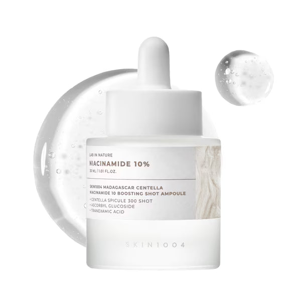 Madagascar Centella Niacinamide 10 Boosting Shot Ampoule - Serum con 10% Niacinamida