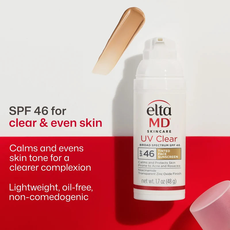 UV Clear SPF 46 con Color - Protector Sola con Color para Todo Tipo de Piel | Tendencia al Acné y Rosácea