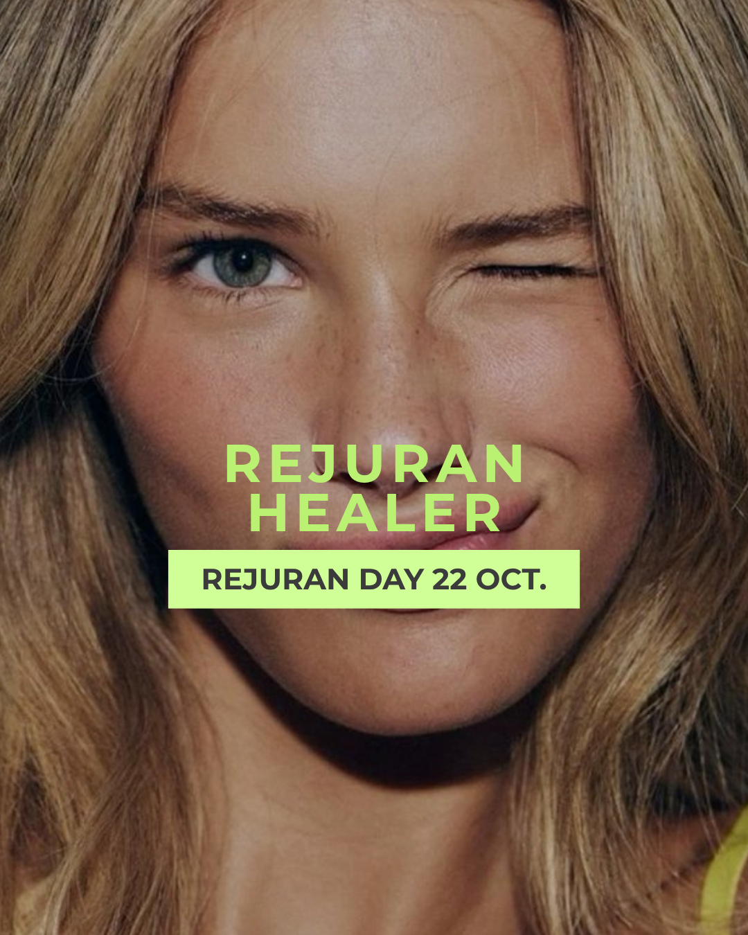 REJURAN HEALER – REGENERA Y REPARA: (TODA LA CARA · DOBLE CONCENTRACIÓN DE POLINUCLEÓTIDOS) EL ADN DE SALMÓN MÁS POTENTE PARA REPARAR TU PIEL DESDE ADENTRO: MEJORA TEXTURA, POROS, LÍNEAS FINAS Y FIRMEZA