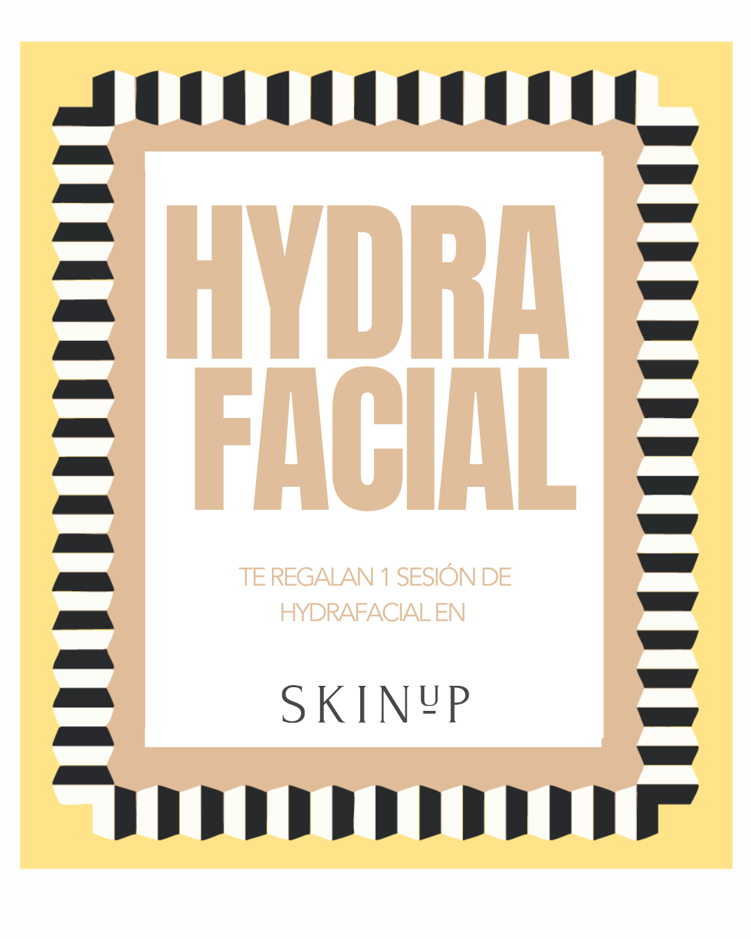 Gift Card Digital - Hydrafacial Limpia, Hidrata, Da brillo y ayuda a despigmentar