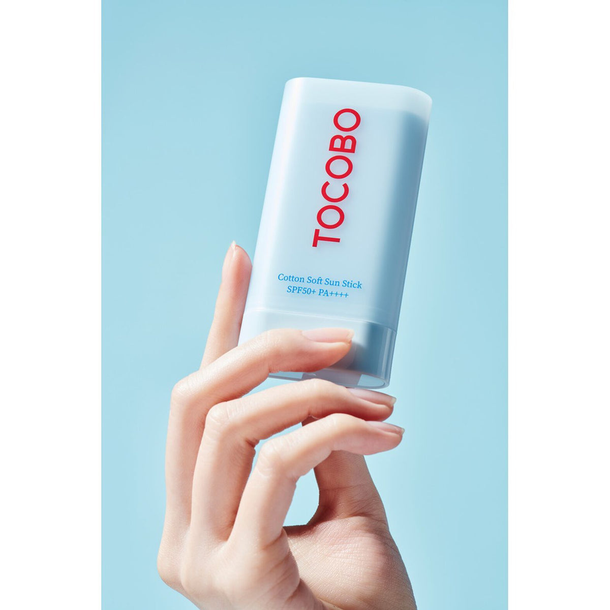 Tocobo Cotton Soft Sun Stick SPF50+ - Protector Solar en Barra | Resistencia al agua, acabado mate