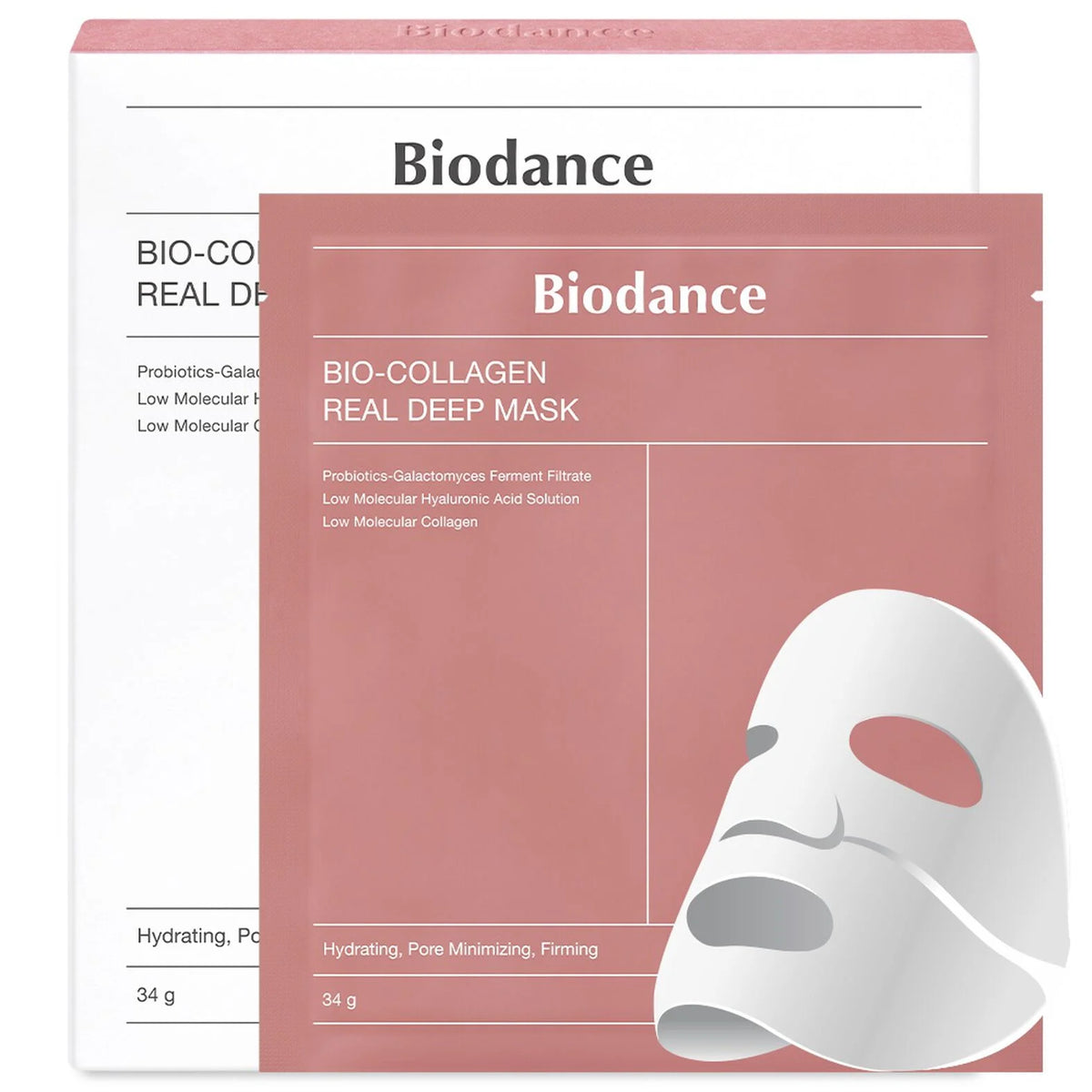 Bio-Collagen Real Deep Mask Biodance - Mascarilla hidratante y reafirmante